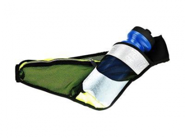 Bolsa de cintura com porta garrafa para corrida