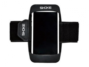 Braçadeira esportiva de silicone para celular