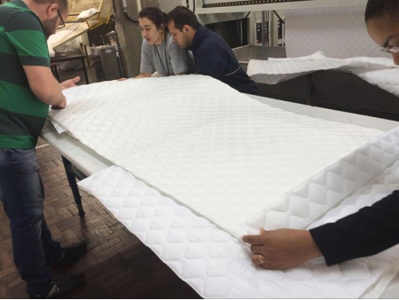 Máquina de matelar ultrassônica automática