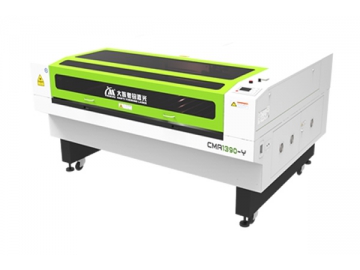 Equipamento de corte a laser CO2 para molde de vestuário 1600×1000mm, CMA1610-Y