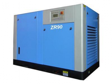 Compressor de ar de parafuso rotativo isento de óleo
