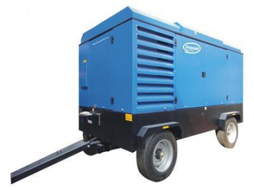 Compressor de ar de parafuso rotativo elétrico portátil