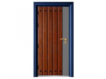 Porta de liga de alumínio para entrada de banco