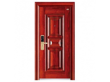 Porta de aço para entrada comercial