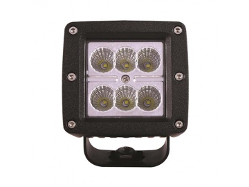 Farol auxiliar de LED cubo de 3 pol. e 18W