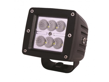 Farol auxiliar de LED cubo de 3 pol. e 18W