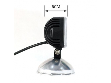 Farol auxiliar de LED redondo de 3 pol. e 12W