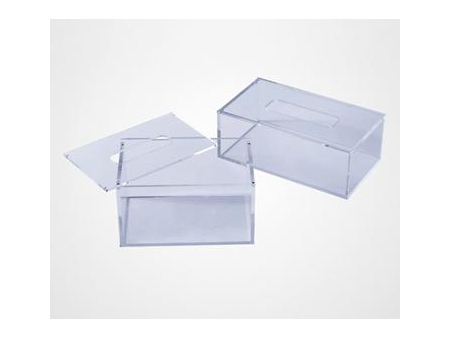 Caixa de acrílico para lenço de papel