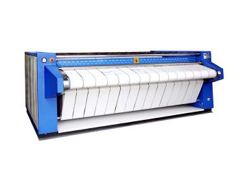 Calandra de passar roupas industrial com rolos