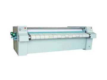 Calandra de passar roupas industrial com calha