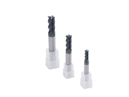 Fresa de carboneto (4 estrias) para aço e titânio tipo desigual EMD03