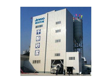 Equipamento de Manufacturação de Argamassa Mista Seca