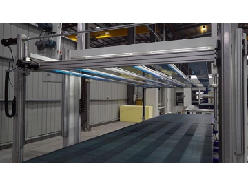 Linha de corte de espuma CNC horizontal por contorno GHL4