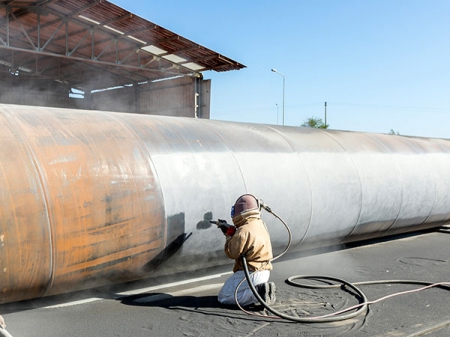Mangueira de borracha para jateamento de areia para serviço pesado