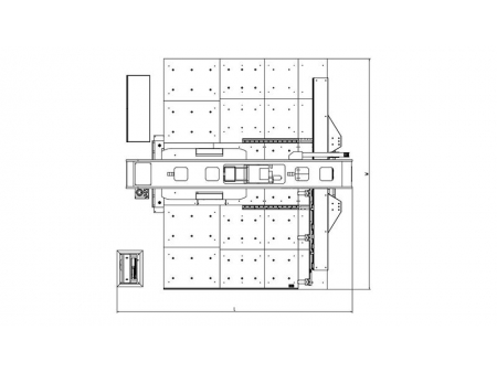 Puncionadeira de torre servo CNC