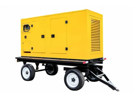 Geradores a Diesel com Carreta