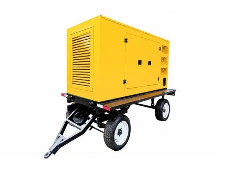 Geradores a Diesel com Carreta