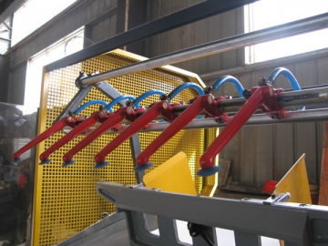 <strong>Máquina de hot stamping</strong> TL-780 <small>(Máquina de corte e vinco com hot stamping, dobra e relevo)</small>