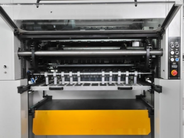 <strong>Máquina de hot stamping</strong> EF-1060<small> (Máquina de corte e vinco com hot stamping)</small>