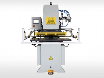 <strong>Máquina de hot stamping</strong> HS-568 <small>(Máquina de corte e vinco com hot stamping)</small>