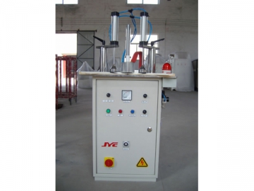 Máquina para montagem e colagem de molduras