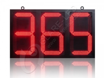 Painel LED para contagem regressiva