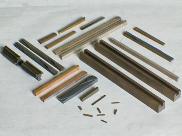 Pedras para brunimento / réguas brunidoras