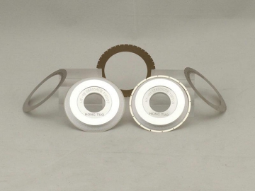 Faca circular tipo cubo de roda galvanizada