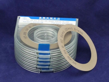 Faca circular diamantada aglomerada com resina