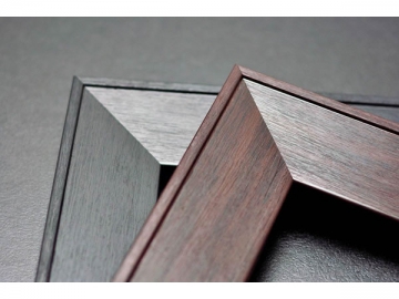 <strong>Molduras para quadros</strong> - Estilo textura de madeira