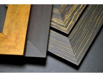 <strong>Molduras para quadros</strong> - Estilo textura de madeira