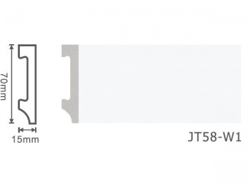 <strong>Molduras decorativas</strong>- Cor branca