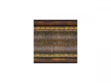 <strong>Molduras decorativas</strong> - Estilo cor de madeira