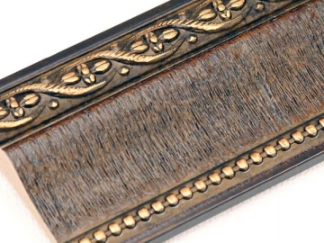 <strong>Molduras decorativas</strong> - Estilo cor de madeira