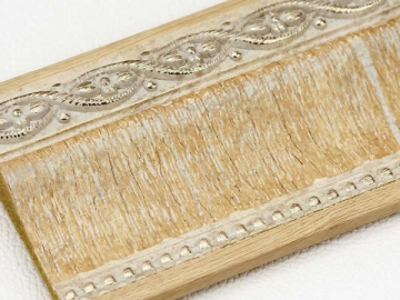 <strong>Molduras decorativas</strong> - Estilo cor de madeira