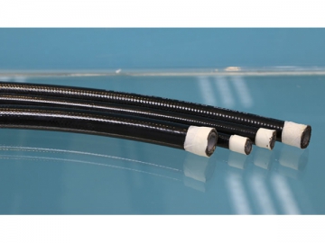 Mangueira termoplástica <small>(com 1 trama de aço)</small>