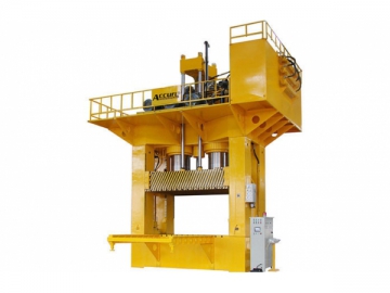 Prensa hidráulica quadro-H  <small>(para moldagem SMC)</small>
