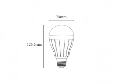 Lâmpada bulbo LED